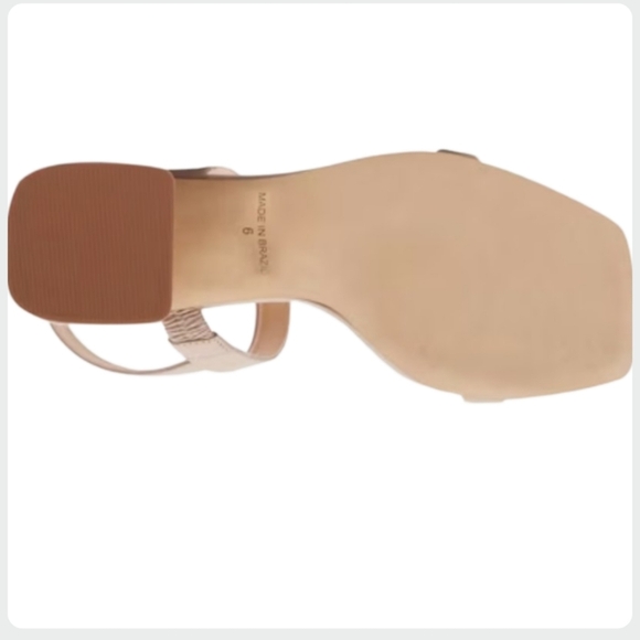 Splendid Keeva Square Toe Leather Sandals Size 9.5 | NEW Blush Pink /Nude - Picture 13 of 13